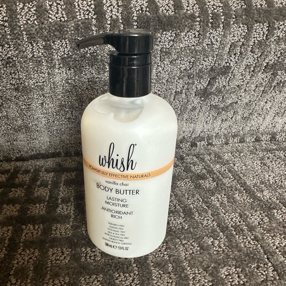 WHISH BODY PRODUCTS Vanilla Chai Body Butter